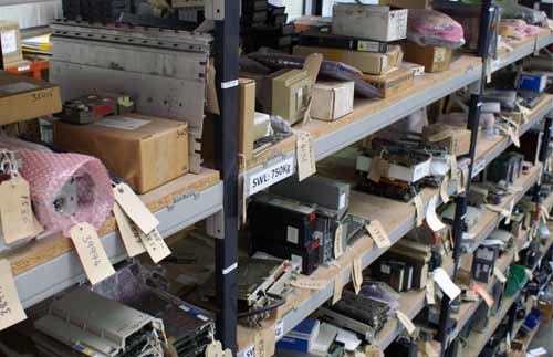 Suddivisione del magazzino di apparecchiature per automazione industriale